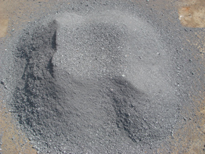 silicon carbide after crushed