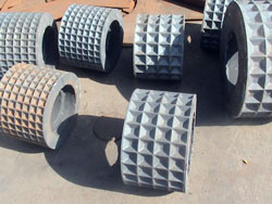 briquetting press roller